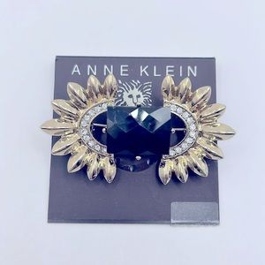 Anne Klein Rhinestone Brooch NWT